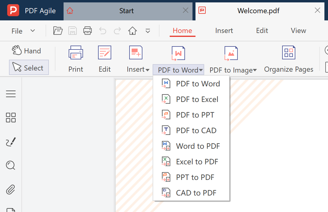 How to convert PDF to Word Excel PPT and batch edit PDF files offline